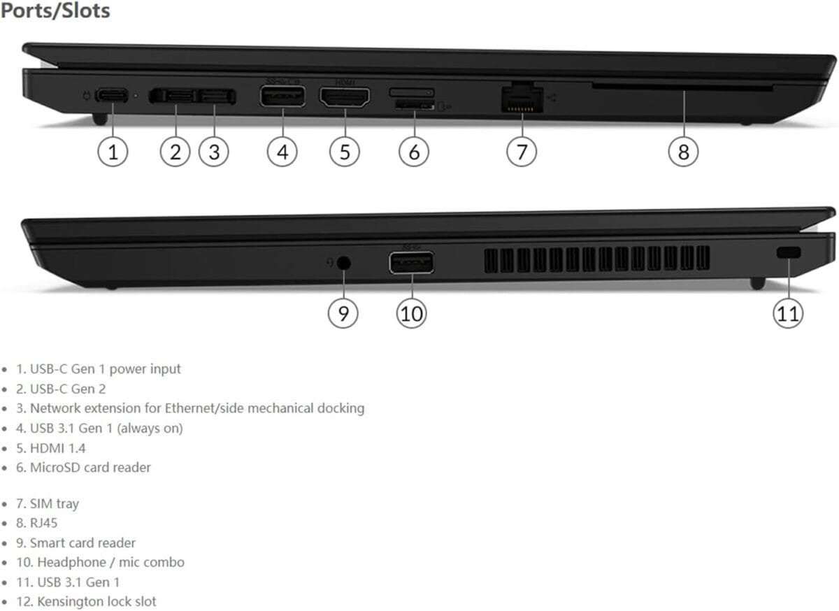 Lenovo ThinkPad L14 Notebook 14" FHD Ryzen 7 16GB RAM 512 GB SSD - Imagen 4