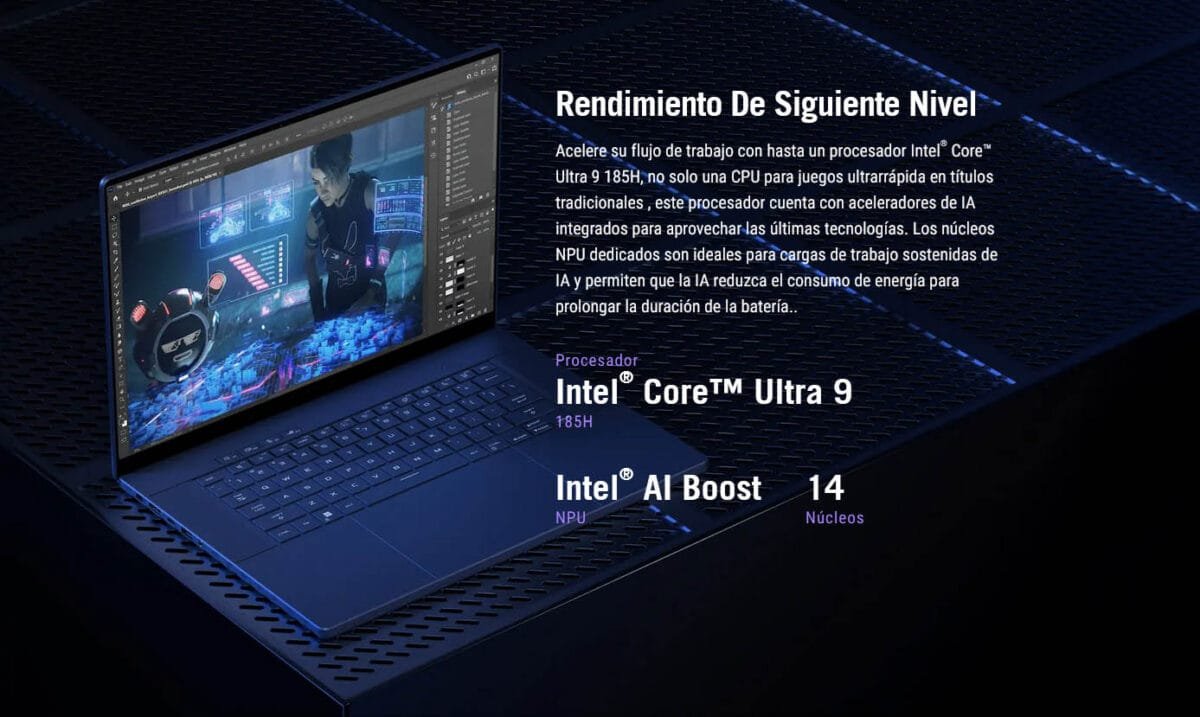 ASUS ROG Zephyrus G16 Gaming Notebook 16" OLED 240Hz 16GB 1TB RTX4070 - Imagen 6