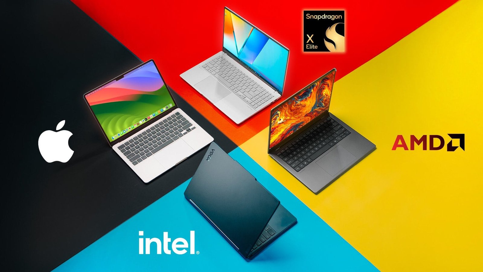 Apple vs Intel vs Amd vs Qualcomm