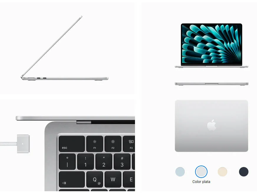 Apple MacBook Air M4 13.6" 256GB MW123LL/A - Imagen 3